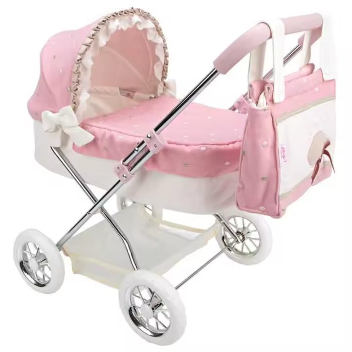 Mi primer Carrito para Muñecas con capota Reborn de París plegable Arias - 1