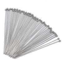 100pcs Pinchos De Ojo De Acero Inoxidable Para Joyería 3 Estilos 20-70mm Hebillas De Cabeza Para Pendientes Pulseras DIY - details 6