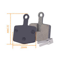 Pads De Freno Para Bicicleta Resistencia Al Desgaste Accesorios De Resina Pads Semi-metálicos Para Bicicleta Reemplazo De Parte De Cobre - details 5
