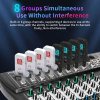 Sistema Inalámbrico Para Guitarra 2.4G Recargable Transmisor Receptor Para Electrónica De Guitarra Y Bajo Transmisión En Tiempo Real - details 15