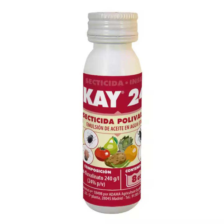 Insecticida acaricida KAY 24 8cc polivalente contra insectos y ácaros- masso garden - 1