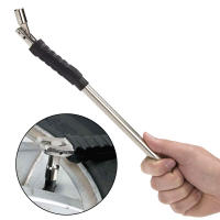 Herramienta De Extracción De Válvula De Neumático Sin Arrugas Con Herramienta De Núcleo De Válvula Repuesto Universal Para Coche Extensor De Válvula Recto - details 2