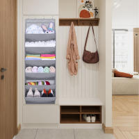 Organizador De Armario Colgante Con Estante Para Ropa Y Cuellos Collapsible Almacenamiento En Armario Para Ordenar Ropa Y Accesorios - details 0
