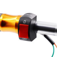 Interruptor Universal De Motocicleta 12V 7/8'' Impermeable Para Scooter Y Moto Accesorio De Manillar Con Segunda Línea De Faro - details 1