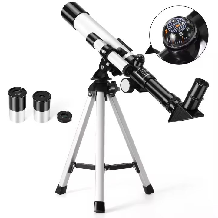 Telescopio astronómico profesional HD para niños y estudiantes, binoculares Monocular de gran aumento para observación de estrellas, enseñanza para principiantes,Telescopio astronómico - 1