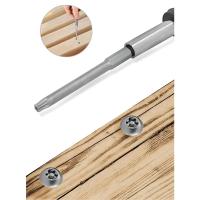 Juego De Destornilladores Magnéticos Torx Extra Largo 100/50mm Seguridad Anti-Robo Punta De Estrella Para Herramienta Rotativa Material De Alta Carbono - details 2