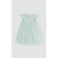 Vestido verde para bebé recién nacido y niña - Ysabel Mora, ropa de calidad para los más pequeños - details 1