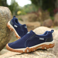 Zapatos De Cuero Para Hombre Casual Transpirables Mocasines De Senderismo No Slip Para Exterior Zapatos De Deporte Para Adultos - details 21