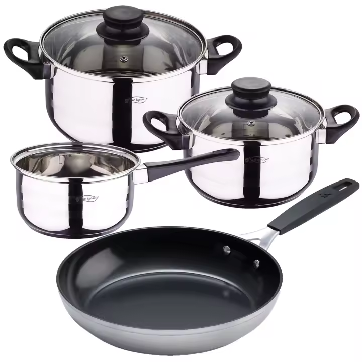 San Ignacio - Set de Cocina 5 Piezas + Sartén Aluminio Forjado - 1