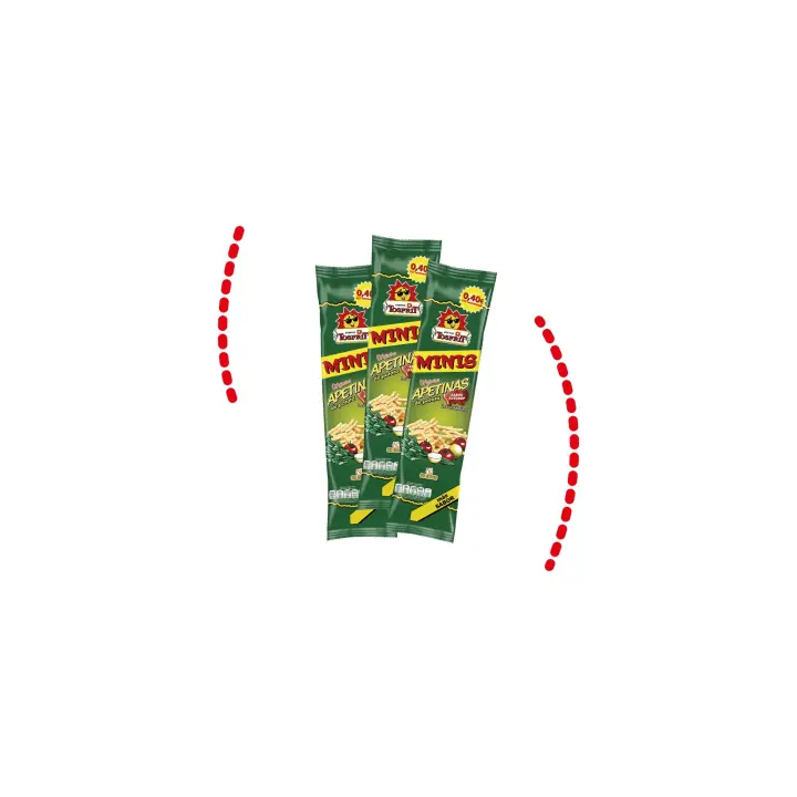 Tosfrit Aperitivos: Apetinas de Patata con Sabor Ketchup - Elige el tamaño - Sin gluten - 1