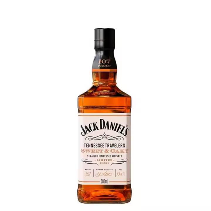 Whisky Jack Daniel's Sweet & Oaky - Botella 50 CL - Straight Tennessee - 53,5% - 1