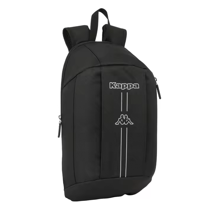 MINI MOCHILA CREMALLERA VERTICAL KAPPA "DARK" - 1