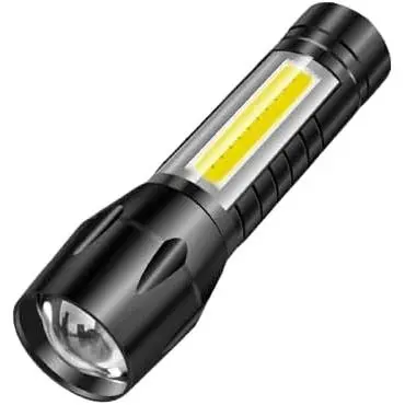 Mini linterna, linterna frontal recargable, linterna frontal manos libres, lámpara LED, resistente al agua, foco para acampar, pescar, correr, andar en bicicleta,Linterna Recargable - 1