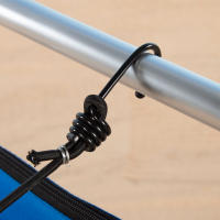 AKTIVE Carro mesa playa, 47x76x100 cm, Con bolsillo y rejilla auxiliar, Soporta 20 kg, Carro transporte playa, Carro para playa, Carro playa ruedas grandes, Carrito plegable transporte, Carro portasillas playa, Carro de playa, Carro playa plegable - details 6