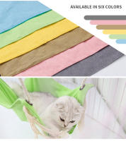 Cama Colgante Para Gato Residencial Silla De Malla Duradera Nido De Gato Con Almohadilla Para Perro Tamaño 47x47CM 6 Colores Disponibles - details 1
