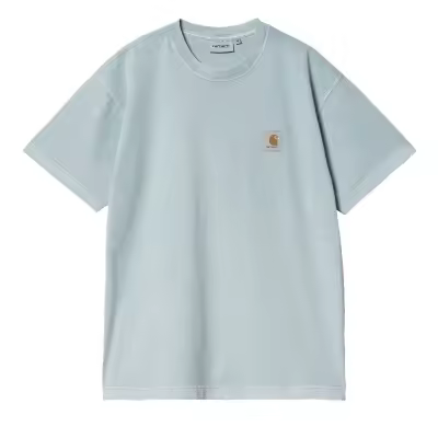 Camiseta Carhartt S-S Vista T-Shirt Dusty Ice garment dyed I030780.2BSGD.03 - 1
