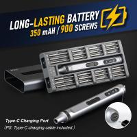 Juego De Destornilladores Eléctricos 51 En 1 Recargable Por USB Con Bits Magnéticos De Precisión Herramienta Para Reparación DIY De Teléfonos Y PCs - details 7