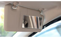 Espejo De Maquillaje Rectangular Para Interior Del Coche 15x8cm Accesorios De Auto Espejo De Espejo Solar Grande Para Visera Del Coche - details 2