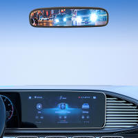 Espejo Interior De Coche Amplio Para Toyota RAV4 Yaris Prius Vidrio Interior ABS+Glass Espejo Retrovisor Ajustable Para Interior Del Vehículo - details 2