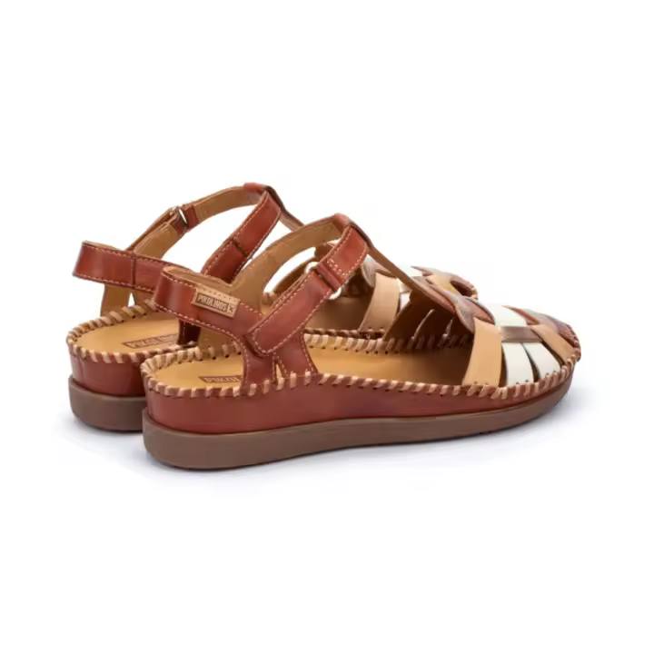 Shoes Sandalia marca Pikolinos para mujer en color cuero - 1