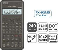 Casio FX-82MS-2, Calculadora Científica, 240 Funciones, Ideal para Alumnos de la ESO EvAU Universidad, 8 Memorias de Constantes, Función SCI/FIX/ENG, Cálculo de Porcentajes, Funciones de Trigonometría, Color: Gris Oscuro - details 5