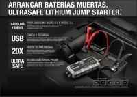 NOCO Boost GB40: Arrancador de Batería de Litio de 1000A UltraSafe – Antichispas y Protección contra Polaridad Inversa – Power Bank USB y Linterna LED – para Motores de Gasolina 6,0L y Diésel 3,0L - details 9