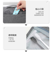 Bolsa de separación seca y húmeda para negocios de hombres y mujeres, bolsa de almacenamiento de artículos de tocador de viaje, juego de lavado y cuidado - details 4