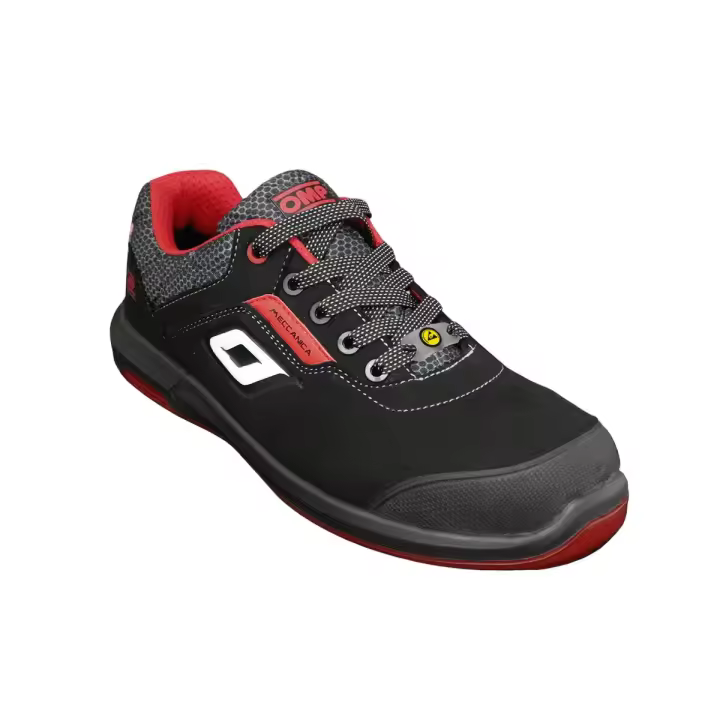 Calzado de Seguridad OMP MECCANICA PRO URBAN Rojo Talla 41 S3 SRC - 1