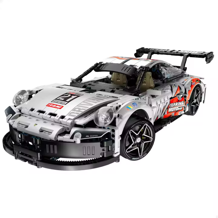 iM.Master - Juego de construcción coche deportivo transformable en nave espacial, 1551 Piezas, Modelo a escala 1:10 con diseño aerodinámico y acabados Premium, Juego STEM de alta precisión para coleccionistas y niños a partir de 6 años, manual detallado - 1
