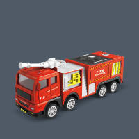 Mini Camión De Bomberos Con Retroalimentación Para Niños Juguete De Vehículos De Ingeniería De Emergencia Conjunto De Camiones De Construcción Regalo Para Niños - details 2