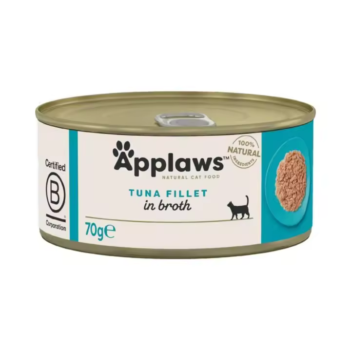 Applaws Cat Filete de Atún Latas para Gatos - 24 unidades x 70gr - 1