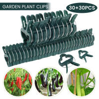 200Pcs Clips Para Fijar Plantes Reutilizables Soporte Para Brotes De Flores Vínculos Vegetales Tomates Suministros De Jardín - details 5