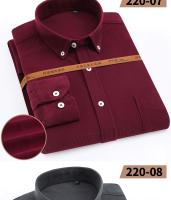 Camisa Larga Para Hombre Córdón Casual Otoño Invierno Color Sólido Cómodo Suave Moda Simplicidad Algodón Estilo Casual Cuello Cuadrado Botones Sencillos - details 11