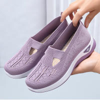 Zapatillas De Mujer Con Tacón Wedge Alta Calidad Zapatos Slip on Transpirables Mesh Corridas Deportivas Para Hombres Loafers Casual - details 4