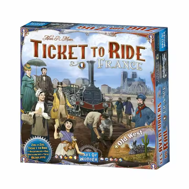¡Aventureros al tren! Francia y el Viejo Oeste, de Days of Wonder - 1