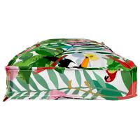 Cojín Exterior vidaXL Selva Tropical Poliéster 110 x 40 x 8 cm Patrón - details 4