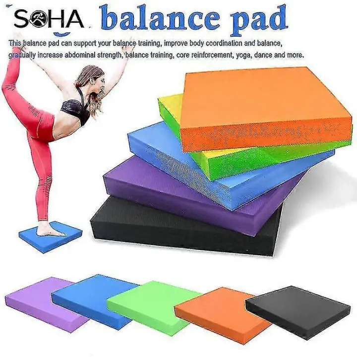 Ejercicio antideslizante Impermeable Para Entrenamiento Físico Equilibrio Almohadilla de espuma Estera de yoga - 1