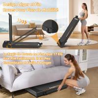 Cinta de Andar con Inclinación del 9%, 2.5HP Walking Pad, Cinta de Correr Capacidad de Carga 120KG, 1-8km/h, Adecuado para Uso Casa o Debajo del Escritorio Caminadora Electrica para Casa - details 4