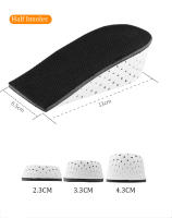 2PCS Almohadillas De Memoria De Espuma EVA Para Aumentar La Altura Inodoro Y Transpirable Para Hombres Y Mujeres Invisible Para Medias Zapatos Medio(B,M) 1cm-3cm - details 7