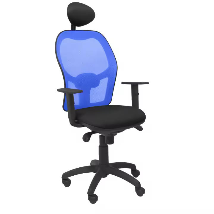 Silla Ergonómica Piqueras Y Crespo con Malla Transpirable y Cabecero Fijo - 1