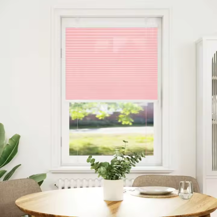Estor Plisado rosa 75x150 cm Tela Ancho 74,4 cm Poliéster - 1