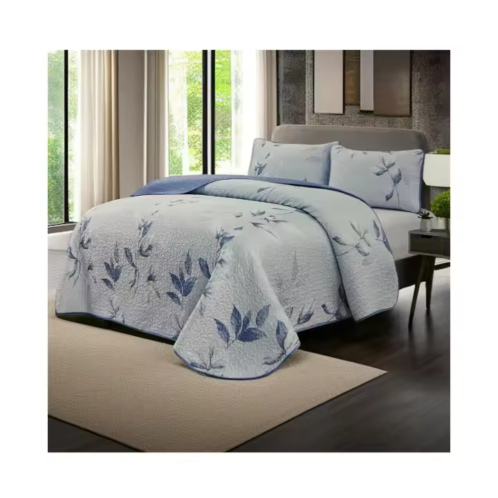 Colchas Boutí Reversible Estampado Cama 90cm 105cm 135CmX150cm Colcha De Verano Estampado Moderno, Cubrecama Ligera para Todas Estaciones - 1