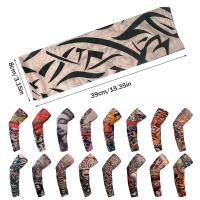 1Pcs Protección Solar Para Braza Deporte Al Aire Libre Fundas De Brazo Floral Para Verano Refrescantes Y Con Diseño De Tatuaje Cubierta UV Para Baloncesto Unisex - details 1