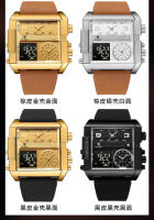Reloj electrónico de cuarzo con doble pantalla para hombre, nuevo. - details 3