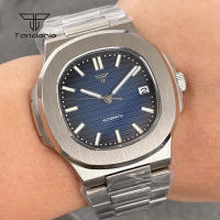 Reloj Automático Tandorio Cuadrado 40mm Para Hombre Acero Inoxidable NH35 Multicolor Dial Cristal De Zafiro Fecha Luminoso Mecánico De Pulsera - details 38