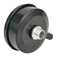 Accesorios Para Bomba De Filtro Pieza De Repuesto Para Compresor De Aire Silenciador Metálico Negro 20mm Set Práctico - details 12
