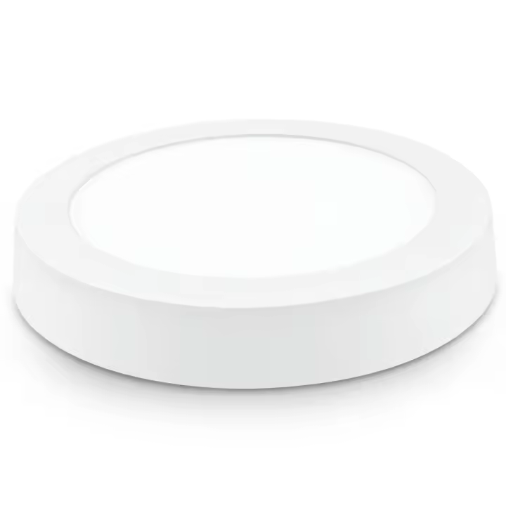 Downlight LED Superficie Redondo Blanco 18W Neutra Matel - 1