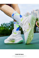 Zapatos De Baloncesto Para Hombre Deporte Antideslizante Al Aire Libre Transpirables Calidad Superior Entrenamiento Profesional Zapatillas De Baloncesto - details 7