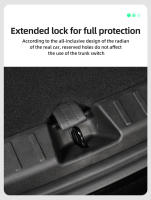 Cubierta De Protector De Puerta Trasera Para Tesla Model Y 2024-2021 En TPE De Goma Antideslizante Protector Anti- Suciedad Y Raspades - details 5