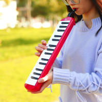 IRIN Melodica De 32 Teclas Instrumento Musical Estilo Piano Con Bolsa De Transporte Y Boquilla Educativo Regalo Ideal - details 6